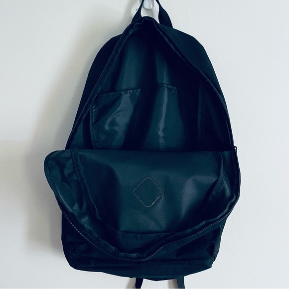 EXPRESS Unisex SWAG Branded Black Book Bag One Size Backpack - Picture 4 of 7